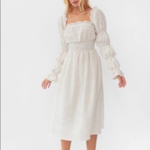 Sleeper Michelin Linen Dress
